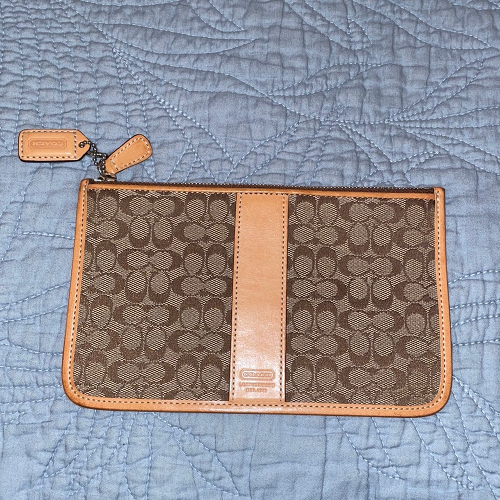 Coach pouch